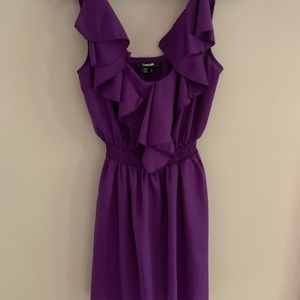 Purple dress